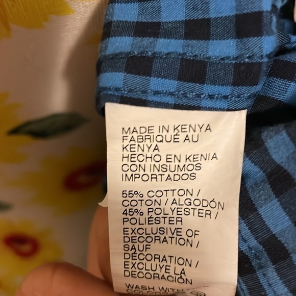 Size Large ~ IZOD ~Men's Long Sleeved Button Down Pocket Shirt - Picture 10 of 12